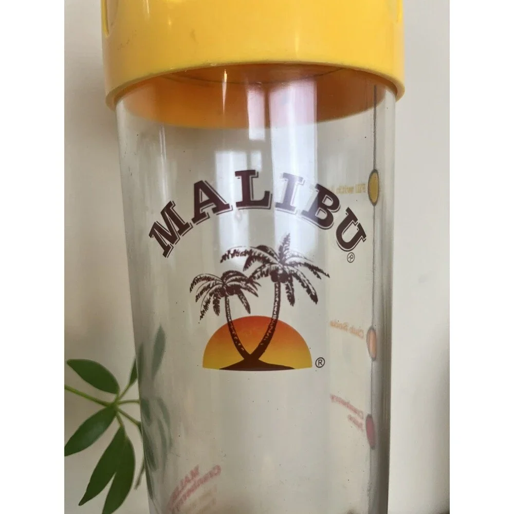 MALIBU RUM Cranberry Splash Mixed Drink Cocktail Recipe Dispenser 96 Ounces! - Picture 3 of 9